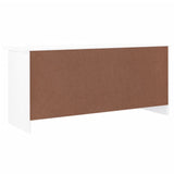 Shoe Bench ALTA White 100x35x45 cm Solid Wood Pine 353932