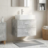 Wall-Mounted Bathroom Cabinet Concrete Grey 62.5 x 44.5 x 50 cm 890329