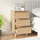 Bedside Cabinet Sonoma Oak 40x35x70 cm Engineered Wood 819663