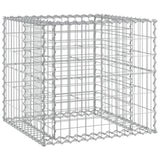 Garden Bench With Gabion Basket Natural wood Solid Douglas wood 3196246