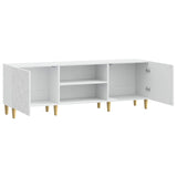 TV Cabinet 150 x 31 x 50 cm White Engineered Wood 895145