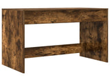 Desk with Drawer Smoked Oak 100 x 50 x 78 cm Engineered Wood 888942