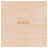 Square Table Top 70x70x1.5 cm Untreated Solid Wood Oak 342917