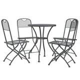 Garden Dining Set Anthracite Expanded metal mesh with e-coating 3084708