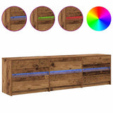 TV Units 2 pcs Old Wood 180 x 34 x 50 cm Engineered Wood 3385628