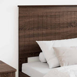 Headboard with Headboard Brown Oak 90 cm Engineered wood 887810