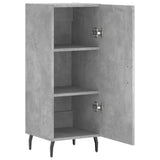 Sideboard Concrete Grey 34.5x34x90 cm Engineered Wood 828560
