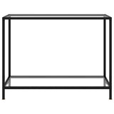 Console Table Transparent 100x35x75 cm Tempered Glass 322835