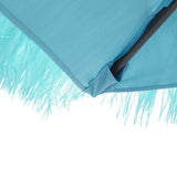 Garden Parasol with Steel Pole Blue 268x268x226 cm 4005102
