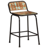 Bar Stools 4 pcs 46x35.5x70 cm Solid Wood Reclaimed 4013537