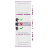 Interior Door Natural 61 x 198.5 cm Plywood 42047152