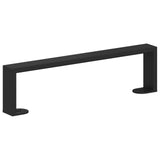 Furniture Feet 12 pcs Black 376 x 40.5 x 100 mm Iron 864811
