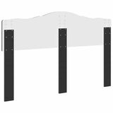 Headboard Black Oak Engineered wood 888661