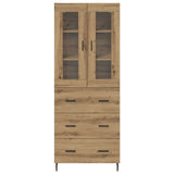 Highboard 2 pcs Artisan Oak 69.5 x 34 x 180 cm Engineered Wood 3416022