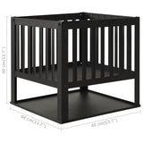 Fire Pit 40x40x40 cm Steel 315088