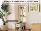Bathroom Storage Cabinet-White 80806380