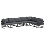 Garden Sofa Set with Cushion 7 pcs 3378872