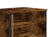 Bedside Cabinet Smoked Oak 2 pcs 40x30x40 cm Engineered Wood 848499
