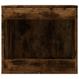 Cat Litter Box Enclosure Smoked Oak 47x59x42 cm Engineered Wood 857764