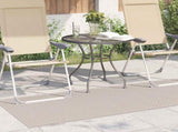 Area Rugs Rectangular HUARTE Cream 150 x 80 cm Polyester 42022557