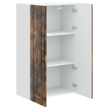 Wall Cabinet LUCCA Smoked Oak 60 x 31 x 100 cm Engineered Wood 885140