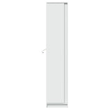 Highboard with LED White 41.5x32.5x200 cm Engineered Wood 3307898