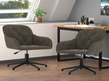Dining Chair 2 pcs Dark Grey 55 x 59.5 x 77 cm Velvet 3415414