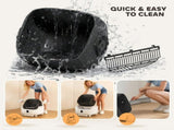 Self Cleaning Cat Litter Tray Top Opening Design, Automatic Litter Box More Space with Integrated T3398P548731