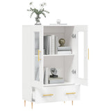 Highboard White 69.5x31x115 cm Engineered Wood 828284
