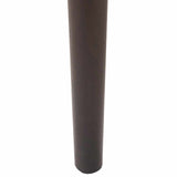 Dining Chair 2 pcs Light Brown and Black Solid Rubber Wood 42020412