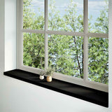 Window Sills 2 pcs Dark Brown 160x25x2 cm Solid Wood Oak 4009188