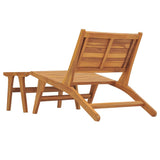 Garden Chair Natural Teak 49366