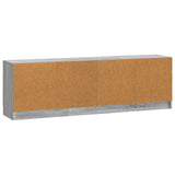 TV Cabinet Grey Sonoma 150 x 31 x 47 cm Engineered Wood 895841