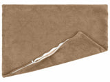 Cushion Cover 6 pcs HEERLEN Taupe 60 x 60 cm Microfiber Fleece 912666