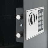 Digital Safe with Lock Dark grey 30 x 10 x 36.5 cm Steel 42011319