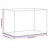 Display Box Transparent 56x36x37 cm Acrylic 154906