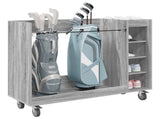 Golf Cabinet with Wheel Plain Grey Sonoma 120 x 45 x 98 cm 899476