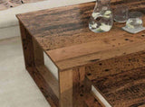 Coffee Table Set 2 pcs Old Wood Engineered Wood 8000138
