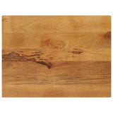 Table Top 80x70x2.5 cm Rectangular Solid Wood Mango 371605