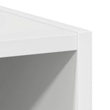 Hanging Cabinet White 40 x 29.5 x 100 cm Engineered Wood 884466