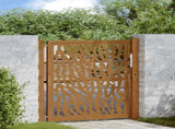 Garden Gate 100x100 cm Weathering Steel Trace Design 4100984
