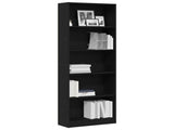 Bookshelf 60 x 24 x 176 cm Engineered Wood Black Oak 862468