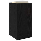 Wall TV Cabinet Wall-mounted 2 pcs Black Oak 30.5 x 30 x 60 cm 875070