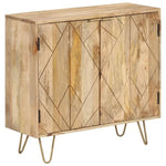 Sideboard 80x30x75 cm Solid Wood Mango 246155
