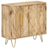 Sideboard 80x30x75 cm Solid Wood Mango 246155