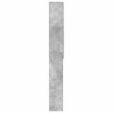 Toilet Cabinet ARNHEM Concrete Grey 66 x 25.5 x 190 cm 896698