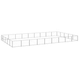 Dog Kennel Silver 45 m Steel 3082167