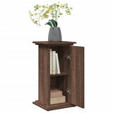 Display Stand with Storage Brown Oak 31x30x60 cm Engineered Wood 854622