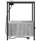 Bedside Cabinet Grey Sonoma 42 x 41 x 56 cm Engineered Wood 859436