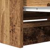 TV Cabinet Old Wood 80x35x54 cm Engineered Wood 861794